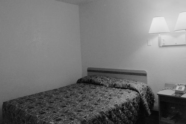 Our motel room before